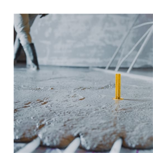 egaliseren vloerverwarming